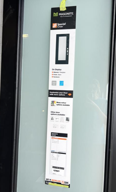 Masonite Full Lite Door