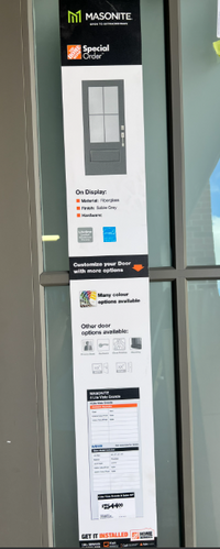 4 Lite Vista Grande Door