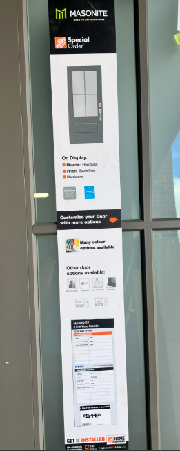 4 Lite Vista Grande Door
