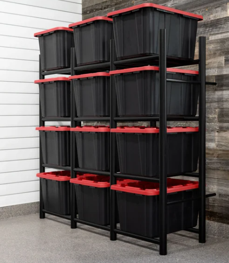 Heavy-Duty Tote Rack