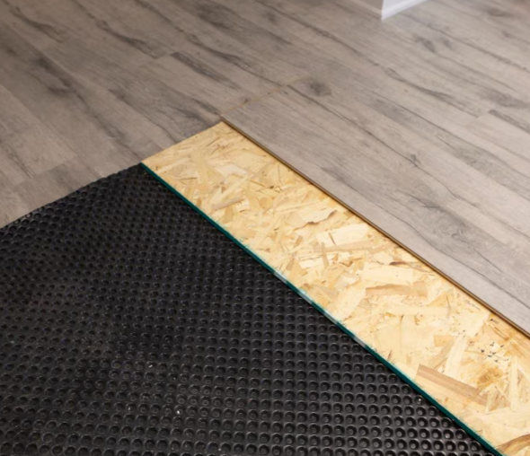 AlinO 4-ft. x 50-ft. (200 SQF.) Dampro Floor Underlayment