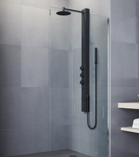 VIGO Sutton 58" H x 4" W 4-Jet High Pressure Shower Panel System