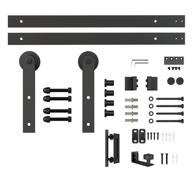 Everbilt 72in. Sliding Door Hardware Kit