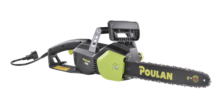 Poulan PL1416 14 Amp Electric Corded Chainsaw, 16"