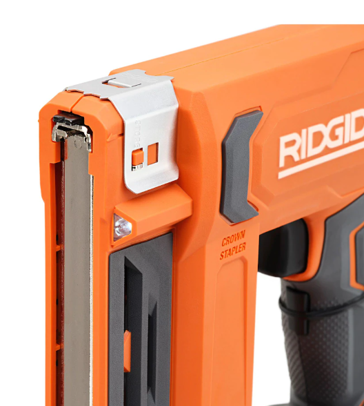 RIDGID 18V Cordless 3/8-inch Crown Stapler (Tool-Only)