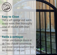 Veranda 36-inch W x 44 1/4-inch H x 1 1/2-inch D Aluminum Railing Pre-Assembled Arched Deck Gate