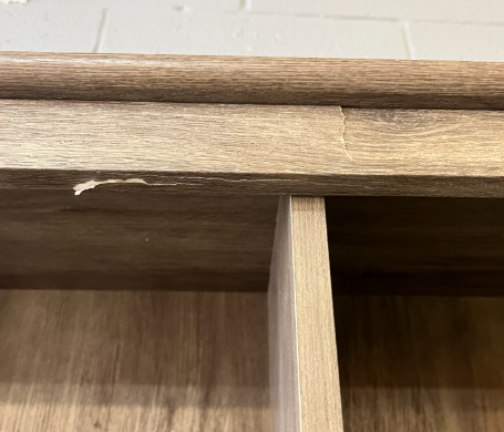 60" H Hall Organizer