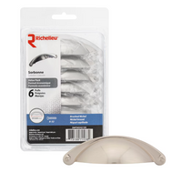 2 1/2-inch Brushed Nickel Traditional Cabinet Cup Pull