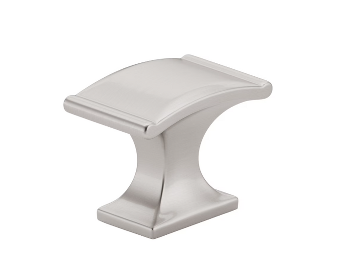 1 3/8-in (35 mm) x 13/16-in (20 mm) Brushed Nickel Traditional Rectangular Cabinet Knob
