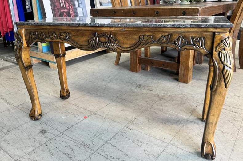 Marble Top Entrance Table