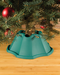 Oasis Medium Green Plastic Tree Stand for Trees Up to 8 ft. Tall