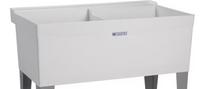 40" x 24" Double Laundry Tub - NO LEGS