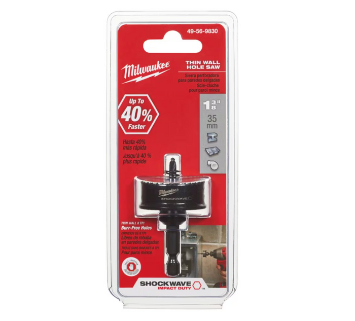 1-3/8 in. SHOCKWAVE IMPACT DUTY Hole Saw