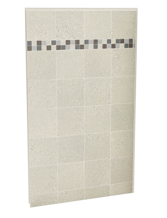 48 in. Back Wall in Stone Sahara