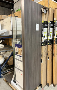 Technoform Victoria 76.38 x 38 x 38-in Acrylic Floor Glass Corner Shower Kit