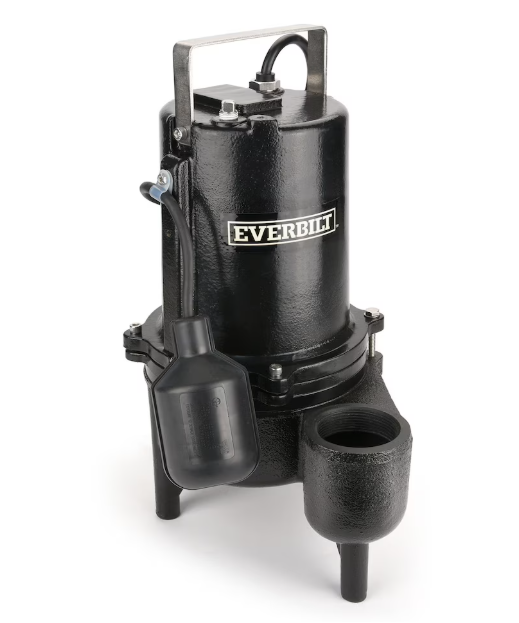 Everbilt 6/10 HP Sewage Pump