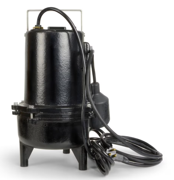 Everbilt 6/10 HP Sewage Pump