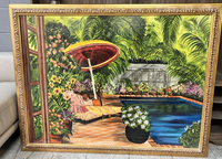 Jon Hall Oil Painting (53" x 41")