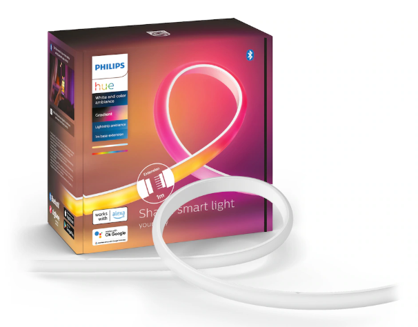 Philips HUE White and Colour Ambiance Gradient Lightstrip Extension (1m)