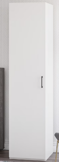 Dorel 18 in. L x 79 in. H Freestanding Closet Tower Door