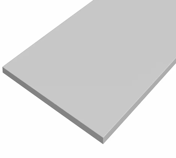 Everbilt 24" x 10" Grey Decorative Wall Shelf in Laminated Wood