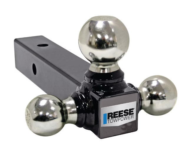 Reese Towpower Solid Shank High Capacity Tri-Ball Mount