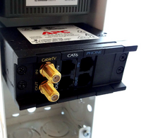 Schneider Electric Whole Home Surge protection Device for Coaxial, Telephone & 20/240VAC, 80 kA, 1 phase, 3 wire