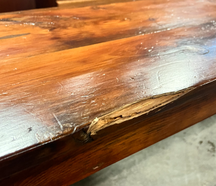 Rustic Entryway Bench