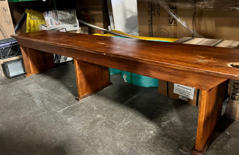 Rustic Entryway Bench