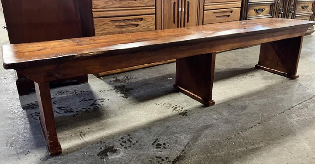 Rustic Entryway Bench
