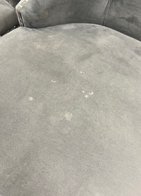 Light Grey Button- Tuffed Dining Chair