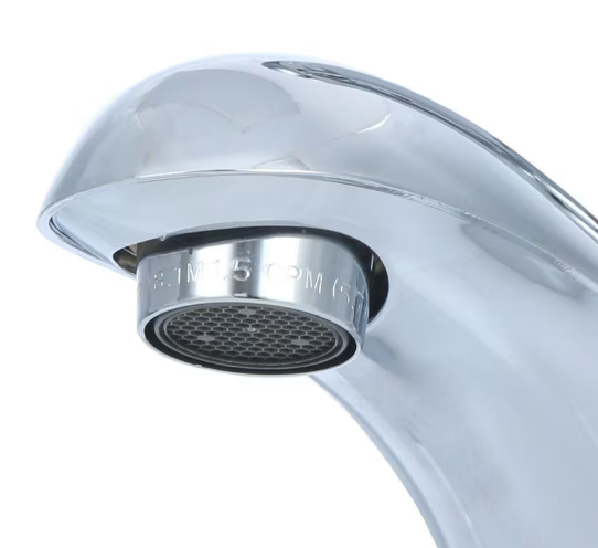 Delta Foundations 4 in. Centerset Single Handle Lever Bathroom Sink Faucet Standard Flow in Chrome