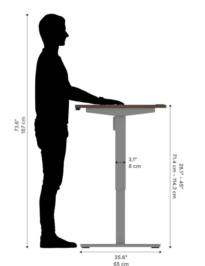 30” x 72” Standing Desk