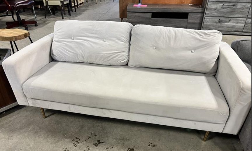 Light Grey 2 Seater Sofa