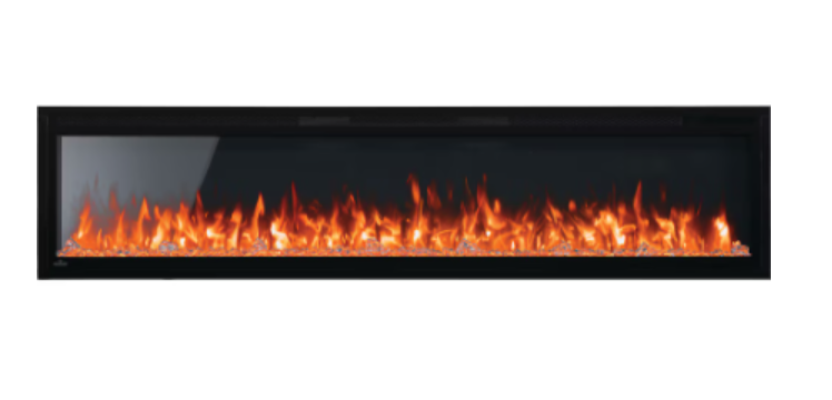 Napoleon Entice 72 Wall-Hanging Electric Fireplace with Remote (NEW)