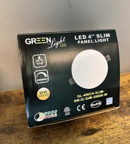 LED 4" Slim Panel Light