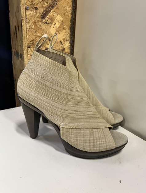 Catalunya Open-Toe Bootie