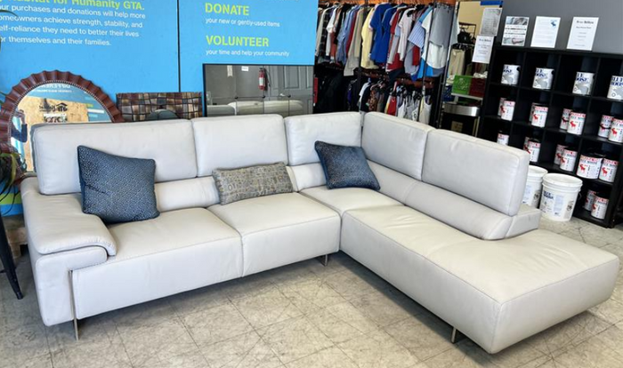 Top Grain Leather Sofa