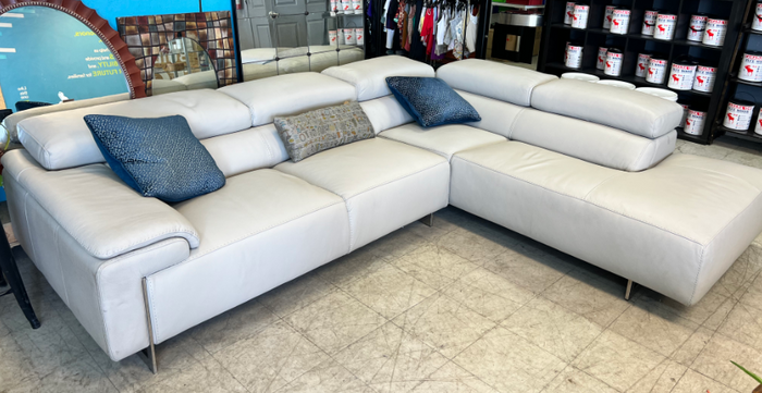 Top Grain Leather Sofa
