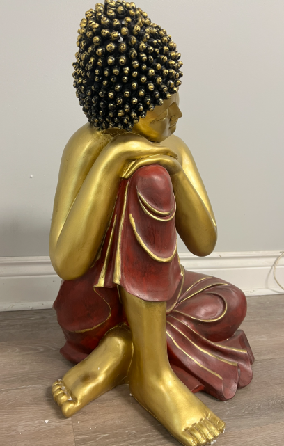 Napping Indian Buddha Statue