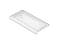 American Standard Aspirations 60 x 30-Inch Single Threshold Shower Base With Left-Hand Drain in White
