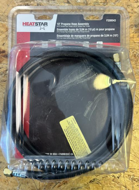 10ft Propane Hose Assembly