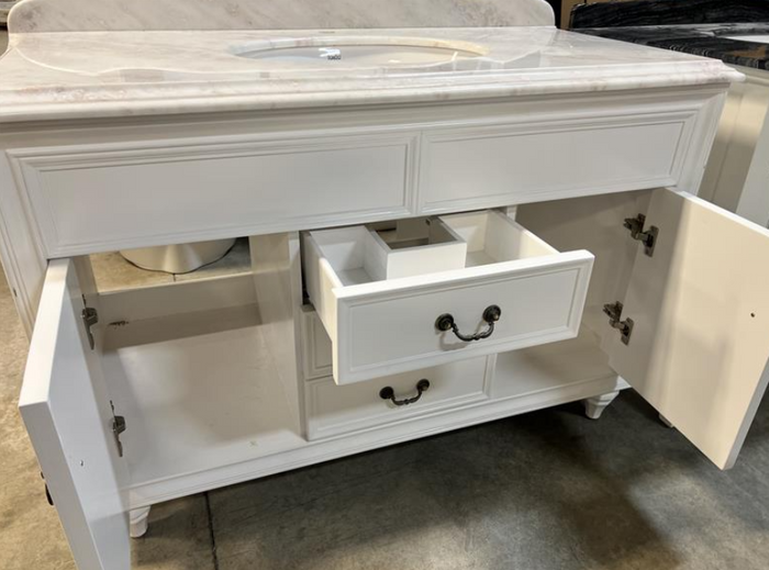 48" Vanity W/ Stone Countertop