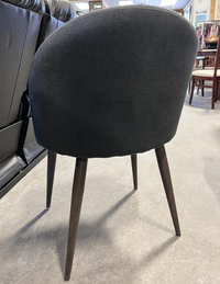 Farmhouse Side Chairs in Grey Bouclé