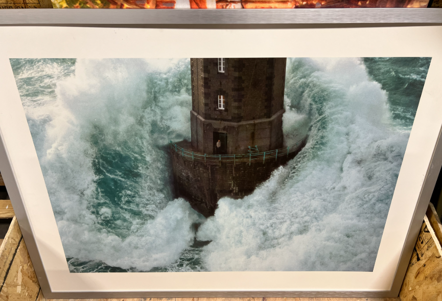 Lighthouse Phares Dans la Tempete Jean Guichard Art