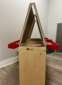 4 Station Easel with Storage