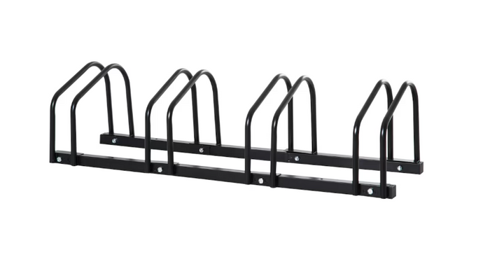 4-Bike Bicycle Floor Parking Rack Cycling Storage Stand