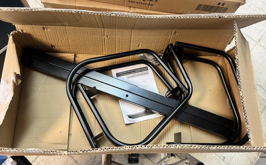 3-Bike Bicycle Floor Parking Rack Cycling Storage Stand