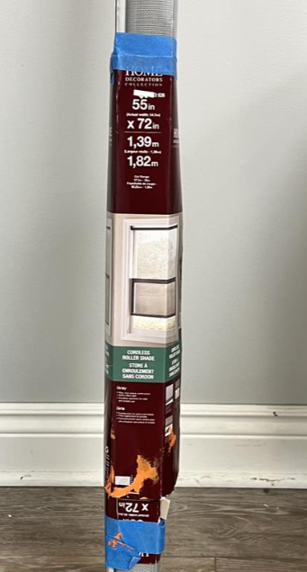 StyleWell 55-inch W x 72-inch L Cordless Window Covering Roller Shade