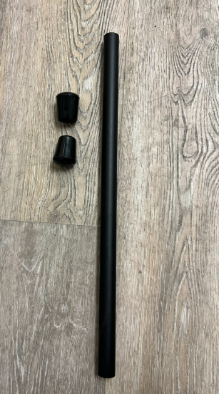 Snoc Vintage 82-in Black Aluminum Outdoor Lantern Post